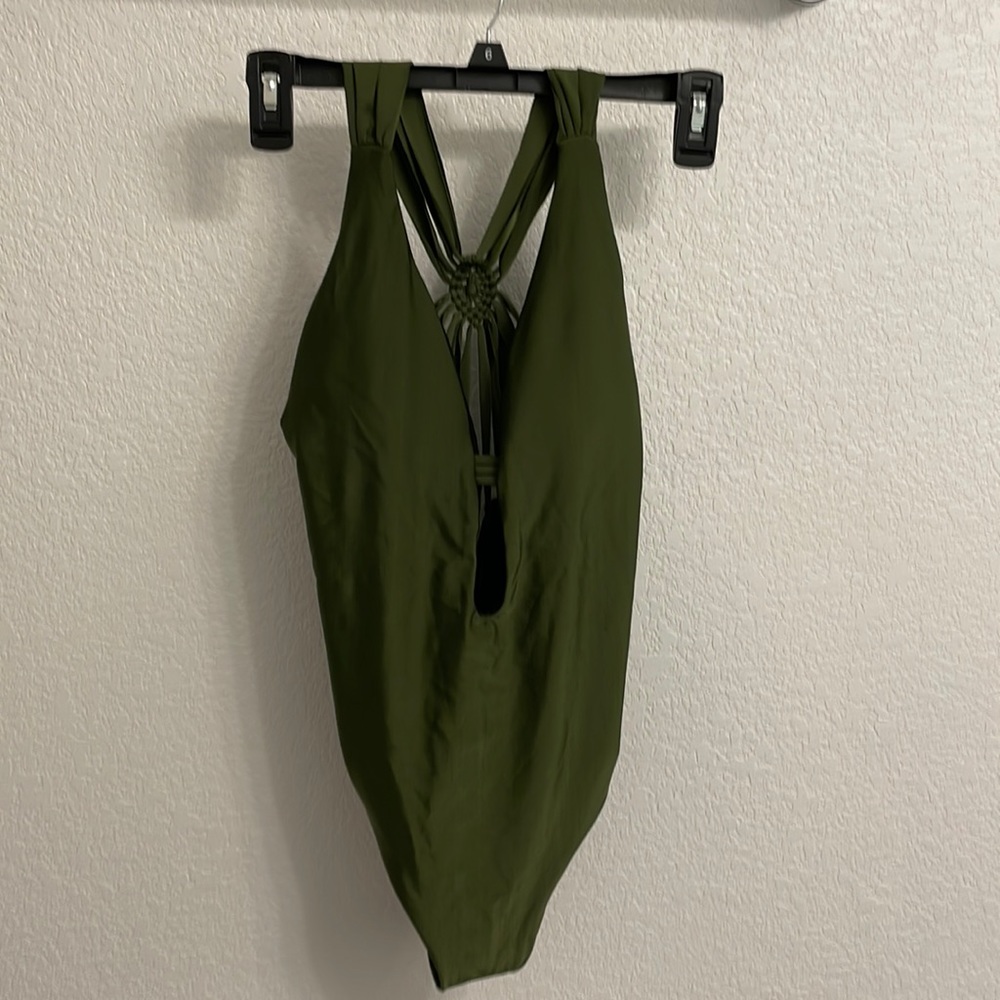 Brand unknown one-piece swim suit
